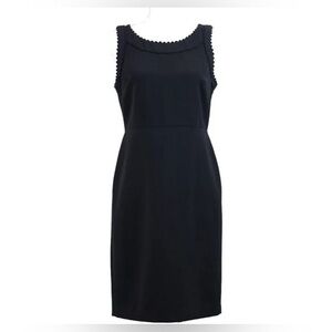 Elegant Navy Sleeveless Dress